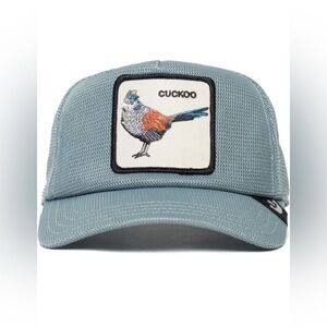 NWT Limited Edition Goorin Bros Cuckoo Bird Around the Clock Mesh Cap